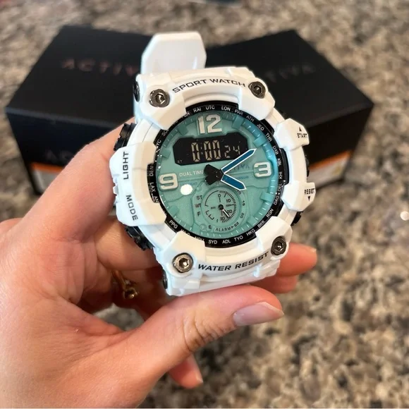 Activa Vextron X Invicta Digital Men's Watch - 52mm, White - Picture 7 of 8